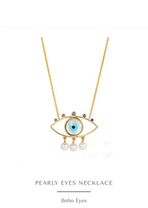 Pearly Eyes Necklace